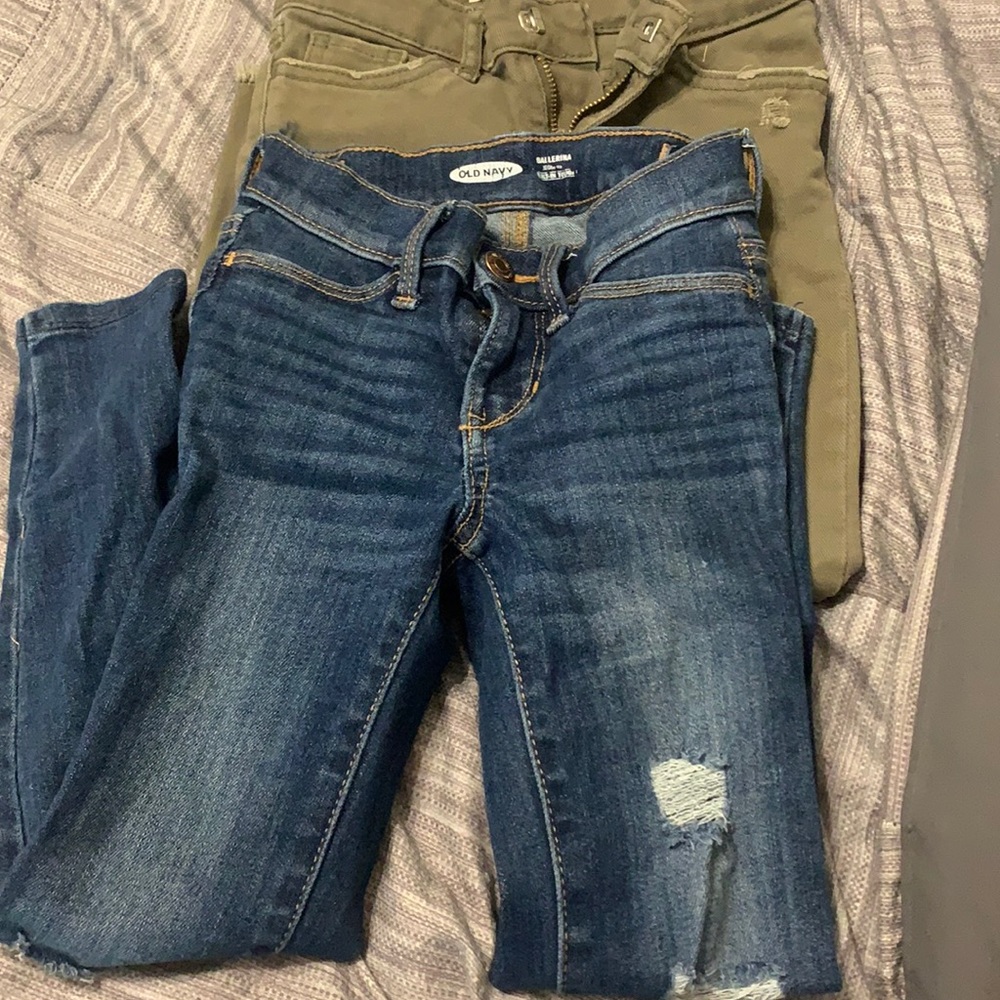 2-old navy size 6 little girl pants